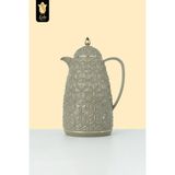 Lale Thermos Cam Hazneli Termos 9034 | 0,6 Lt | Kahve & Çay | 12 Saat Sıcak / 24 Saat Soğuk | Yerli Üretim (Moon) - Gri - 0,60 lt