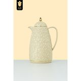 Lale Thermos Cam Hazneli Termos 9034 | 0,6 Lt | Kahve & Çay | 12 Saat Sıcak / 24 Saat Soğuk | Yerli Üretim (Tıramısu) - Bej - 0,60 lt