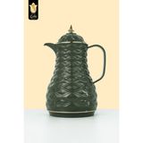 Lale Thermos Cam Hazneli Termos Elmas-1 | 0.6 Lt | Kahve & Çay | 12 Saat Sıcak / 24 Saat Soğuk | Yerli Üretim (Avocado) - Yeşil - 0,60 lt