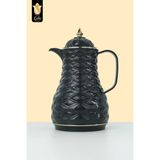 Lale Thermos Cam Hazneli Termos Elmas-1 | 0.6 Lt | Kahve & Çay | 12 Saat Sıcak / 24 Saat Soğuk | Yerli Üretim (Iron) - Lacivert - 0,60 lt