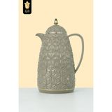 Lale Thermos Lale Termos 9034 MOON 1 Lt Soğuk Sıcak Su Ve Çay Termosu - Gri