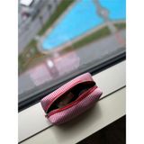 Laletto Bags Kadın Ekoseli Kumaş Makyaj Çantası