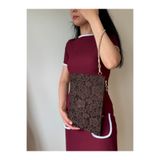 lalettobags Kadın Güpürlü Portföy Çanta