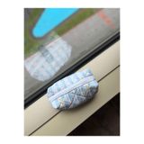 lalettobags Kadın Kumaş Çiçek Desenli Yıkanabilir Makyaj Çantası
