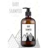 Lalezen Bebek Şampuanı Etiketli Amber Cam Şişe 500 ML
