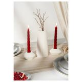 LALEZEN HOME 3lü Set---- Lıs Set Modern Vazo & Mumluk Set (MUM DAHİL DEGİLDİR)