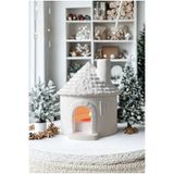 LALEZEN HOME DEKORATİF MINI MUMLUK EV (12X8) - TEALIGHT HEDIYELI