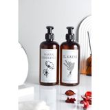 Lalezen Home El Kremi & Makyaj Temizleyici Etiketli Plastik Şişe 500ml