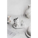 Lalezen Home Rose Oda Kokusu Çubuklu Koku Seti Uyuyan Çiçekli Kız ile Özel Tasarım
