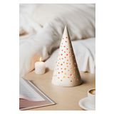 LALEZEN HOME Seramik Ay Işığı Ağaç Mumluk