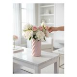 LALEZEN HOME SERAMİK MARSHMALLOW VAZO