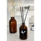 Lalezen Lavanta Koku 100 ml Amber Camda Çubuklu Koku Özelliği ile Şık Tasarım - 1 Adet