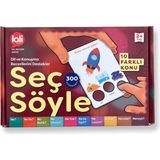 Lali Seç Söyle Dil ve Konuşma Becerisi Kartları 300 kart 2+ Yaş