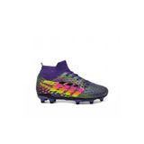 LALİGA LALIGA Super Mercury Bilekli Çoraplı Krampon Futbol Ayakkabısı L-575-KR, Mor, 33
