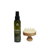Lalive Nemlendirici Saç Toniği 125 Ml Ve Saç Derisi Masaj Tarağı İkili Set - Naturel