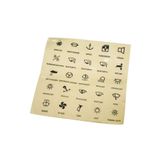 Lalizas 25 Parça Switch Paneller İçin Şeffaf Sticker