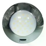 Lalizas Aqua LED Tavan Lambası Krom Anahtarlı 4.8W 12/24V