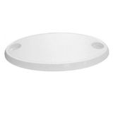 Lalizas Beyaz 2 Bardak Bölmeli Oval 45x76 cm Masa Tablası