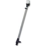 Lalizas Direkli Seyir Feneri Soketli 3 Renk 54 cm,316SS - Siyah