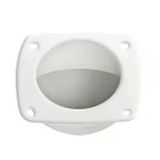 Lalizas Gömme Kulp Ø44mm 57x57mm Plastik Krem