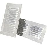 Lalizas Havalandırma Menfezi, Inox 316, 127x115mm