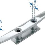 Lalizas Koç Boynuzu, Inox 316, 100mm (4')