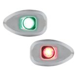 Lalizas Micro LED 12 İskele Sancak Seyir Feneri Set Krom
