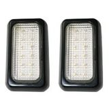 Lalizas Römork Tepe Lambası 12 LED 12V/24V Siyah 2'li Set