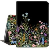 Lalumix iPad Air 2 Kılıfı, iPad 5. Nesil Kılıf 2017, iPad Kılıfı 6. Nesil 2018, iPad 9.7 Kılıf, iPad Air 1 Kılıf Çocuklar için Otomatik Uyanma/Uyuma Çok Açılı Görüntüleme Ayarlanabilir Stand Darbeye Dayanıklı Koruyucu Çiçek