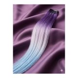 Lama Store Çıt Çıtlı Simli Saç Aksesurı/ Saç Işıltısı Yan Postiş Hair Tinsel Shiny Hair