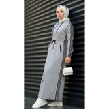 lamaro Spor Elbise, Tesettür Spor Giyim, Fermuarlı Elbise, Kapüşonlu Tunik