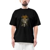 Lamb Of God 4 Papat Oversize Siyah Tişört - XL