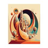 Lamba Cini Sayılarla Boyama Kasnaklı Tablo Seti Fırça Boya Dahil 40X50 Abstract3