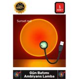 #Lamba Fotoğraf Çekim Esnek Gövde Dekoratif Taşınabilir Usb Sunset Gün Batımı Ambiyans Işığı Lamba