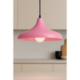 Lambadar Aura Metal Tekli Pembe Sarkıt Avize Retro Rustik Model Modern Endüstriyel Mufak Hol Cafe Salon Avize