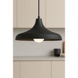 Lambadar Aura Metal Tekli Siyah Sarkıt Avize Retro Rustik Model Modern Endüstriyel Mufak Hol Cafe Salon Avize