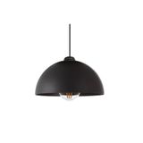Lambadar Cafe Retro Rustik Model Modern Metal Tekli Sarkıt Siyah Avize