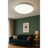 Lambadar Carnac East Model Özel Tasarım 26 Cm Orta Boy Modern Beyaz Işık Led Plafonyer Avize
