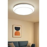 Lambadar Carnac West Model Özel Tasarım 26 Cm Orta Boy Modern Beyaz Işık Led Plafonyer Avize