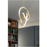 Lambadar Imza Model Tekli Modern Sarkıt Led Beyaz Işık Ultra Power Led Avize Salon Mutfak Oda Hol Ledli Avize Gold Tek Ebat 20 X 70 0003-Imza1Goldsarkit