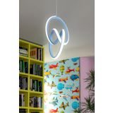 Lambadar Imza Model Tekli Modern Sarkıt Led Beyaz Işık Ultra Power Led Avize Salon Mutfak Oda Hol Ledli Avize Mavi Tek Ebat 20 X 70 0003-Imzamavisarkit