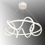 Lambadar Kaos Model Sarkıt Modern LED Beyaz Işık Ultra Power LED Avize Salon Mutfak Oda Hol Ledli Avize