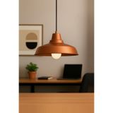 Lambadar Lunora Metal Tekli Bakır Sarkıt Avize Retro Model Modern Endüstriyel Mufak Hol Cafe Salon Avize