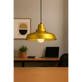 Lambadar Lunora Metal Tekli Gold Sarkıt Avize Retro Model Modern Endüstriyel Mufak Hol Cafe Salon Avize