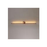 Lambadar Nova Model Led Beyaz Işık Ultra Power Led Avize Salon Hol Yatak Odası Ledli Aplik Avize Bakır Tek Ebat 0026-Nova-Aplik-Bakir