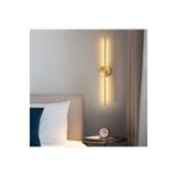 Lambadar Nova Model Led Beyaz Işık Ultra Power Led Avize Salon Hol Yatak Odası Ledli Aplik Avize Gold Tek Ebat 0026-Nova-Aplik-Gold