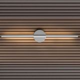 Lambadar Nova Model LED Beyaz Işık Ultra Power LED Avize Salon Hol Yatak Odası Ledli Aplik Avize - Krom