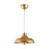 Lambadar Retro Rustik Model Modern Metal Tekli Gold Sarkıt Avize Cafe