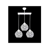 Lambadar Selçuklu Top Motif Yıldız Ferforje Model Retro Rustik Sarkıt Avize Nocolor-693615A2 Tek Ebat 30 X 60 3533-3Whtdik