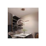 Lambadar Sonsuzluk Model Tekli Sarkıt Led Beyaz Işık Ultra Power Led Avize Salon Mutfak Oda Hol Ledli Avize Bakir Tek Ebat 35 X 65 0002-Sonsuzluk1Bakirsarkit